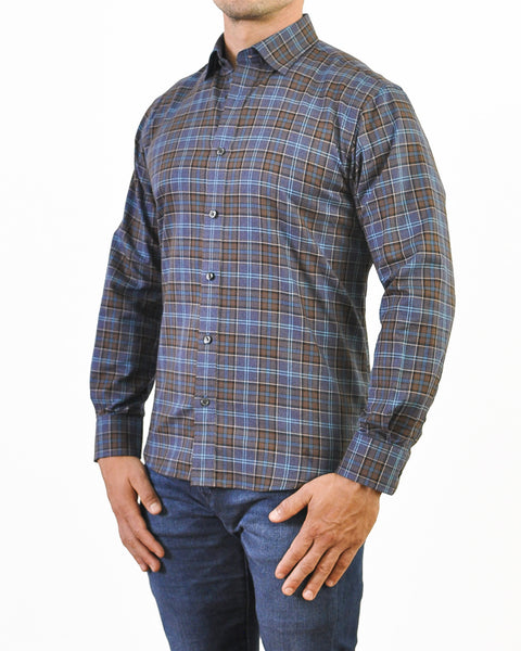 DEREK | Tartan Blue